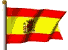 Bandera del reino de
                    Espaa